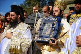 Бургас - Хавайска Иверска икона на Пресвета Богородица - посрещне
