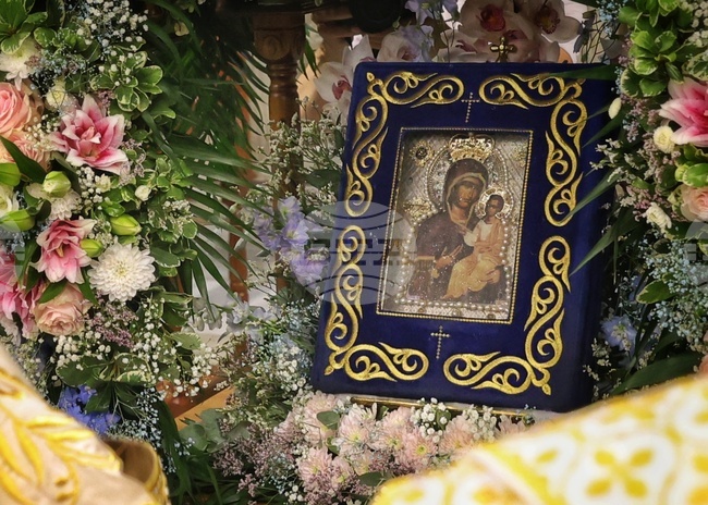 Бургас - Хавайска Иверска икона на Пресвета Богородица - посрещне