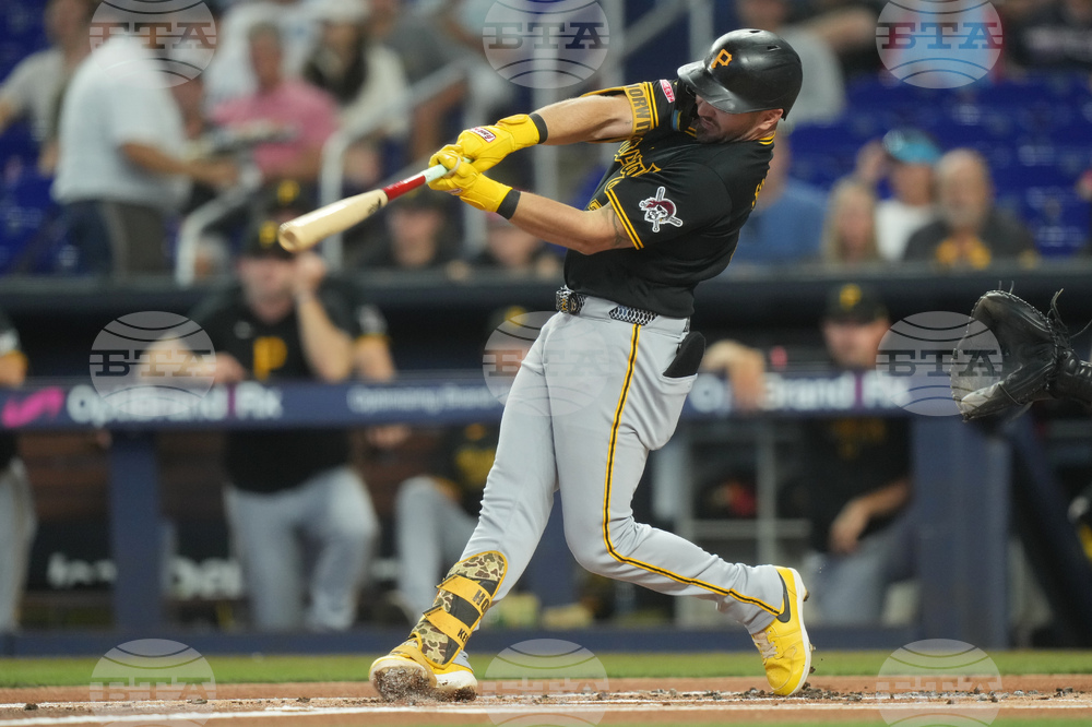 Pirates Marlins Baseball