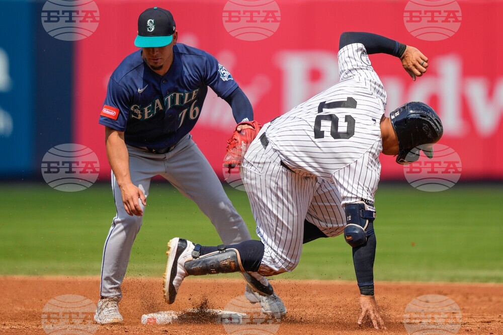Mariners Yankees Baseball