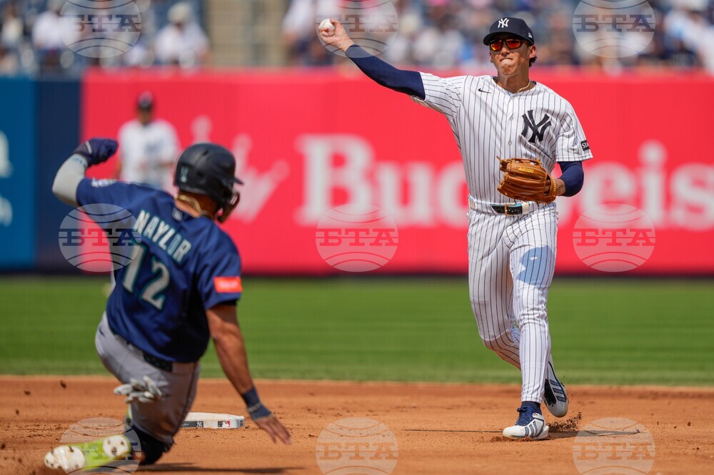 Mariners Yankees Baseball
