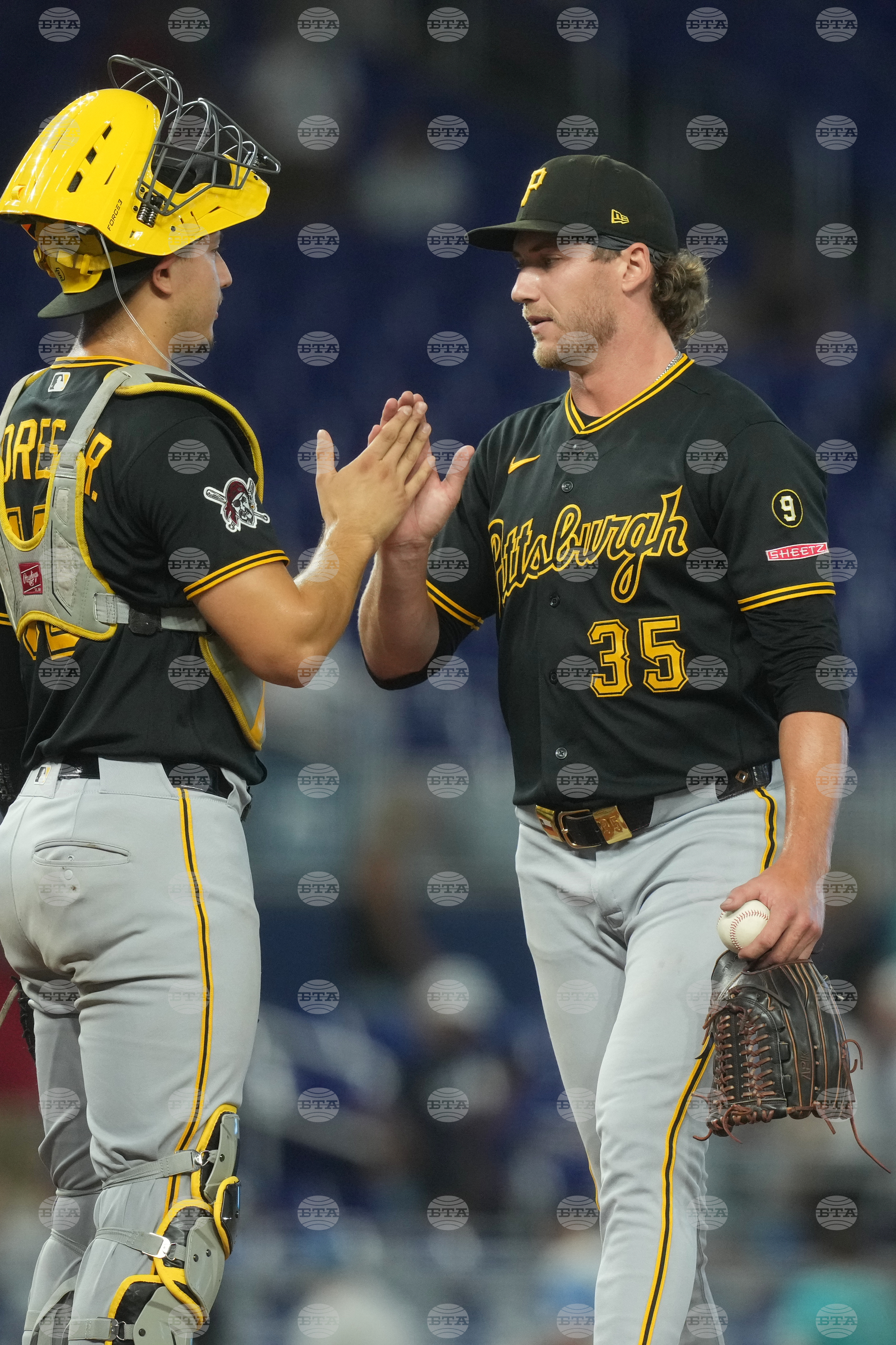 Pirates Marlins Baseball