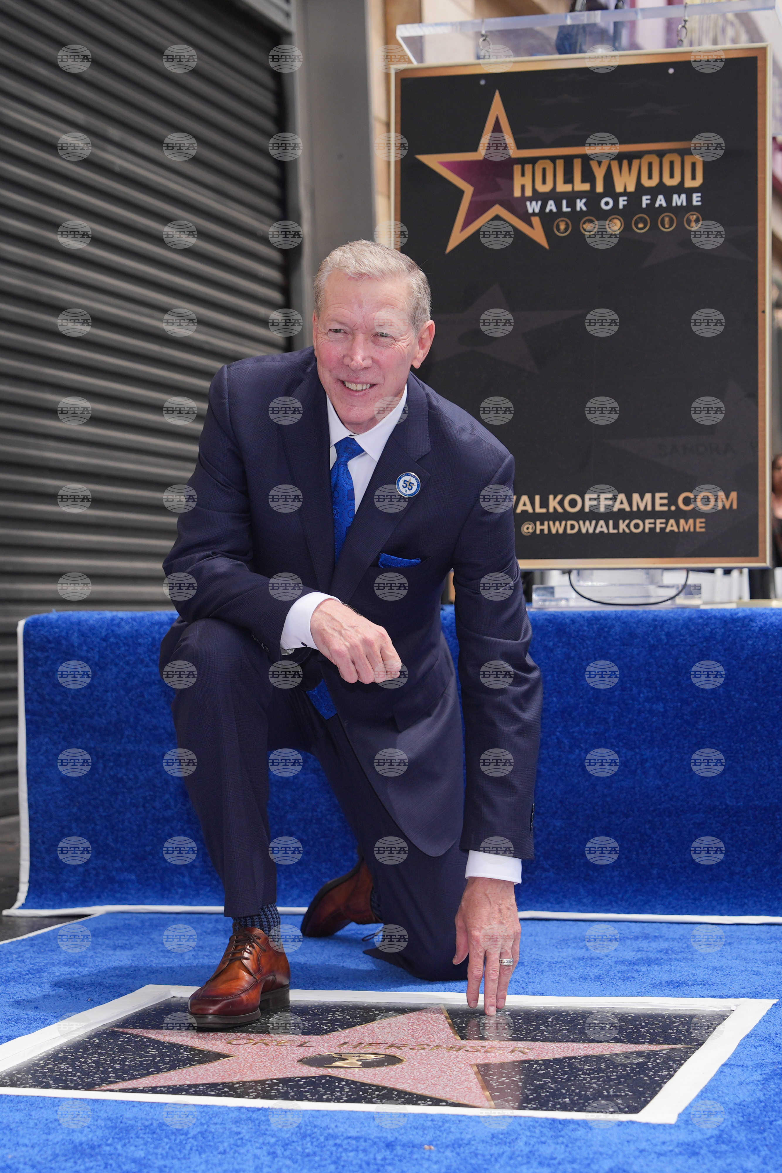 Hershiser Hollywood Walk of Fame