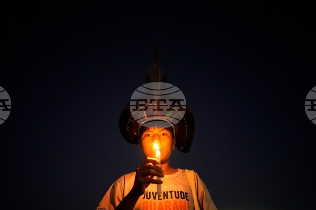 APTOPIX Brazil Indigenous Protest