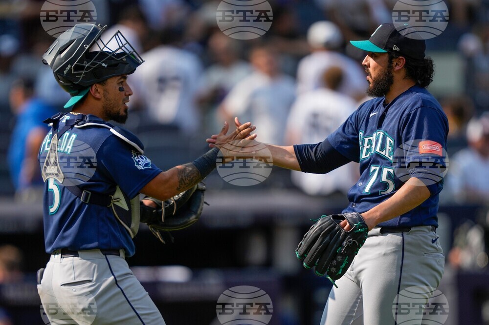 Mariners Yankees Baseball