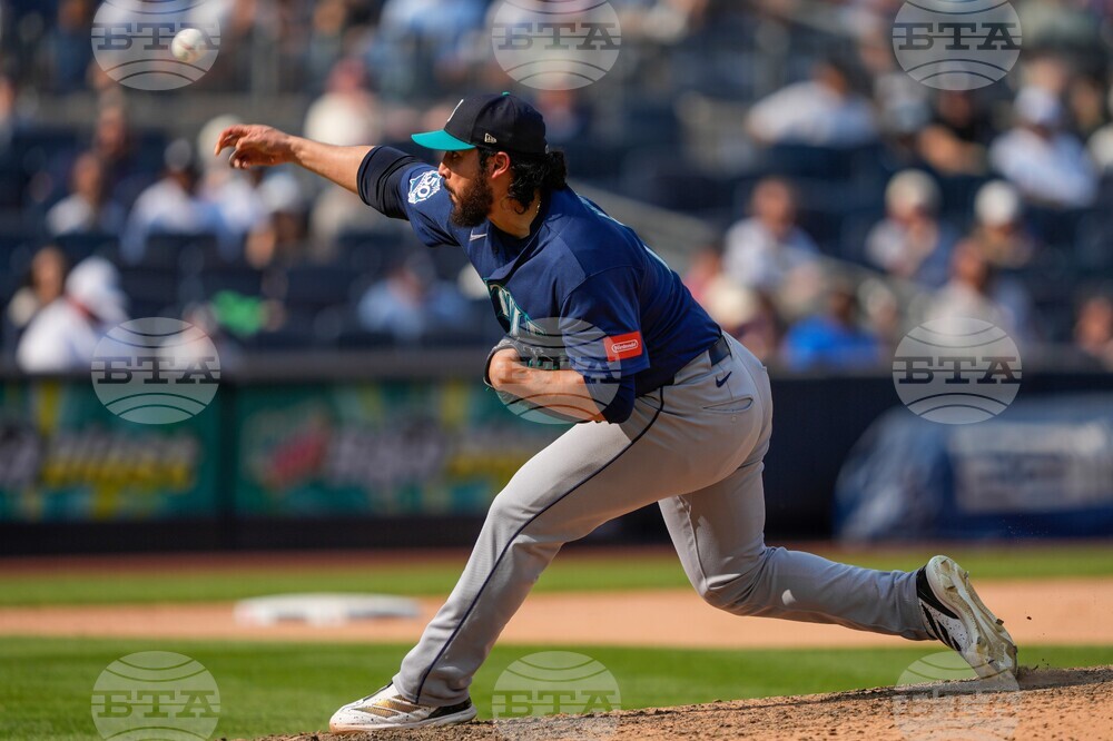 Mariners Yankees Baseball