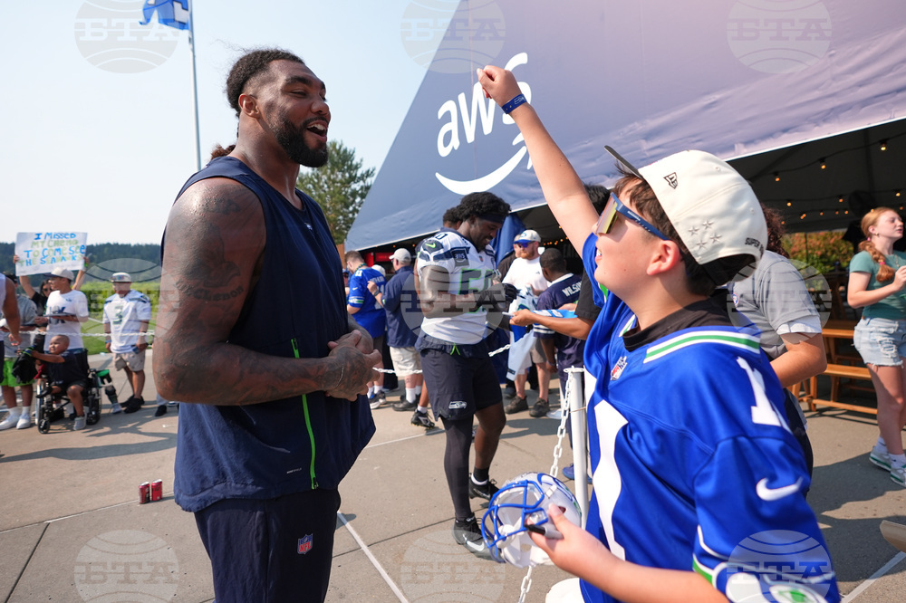 Seahawks Camp Football