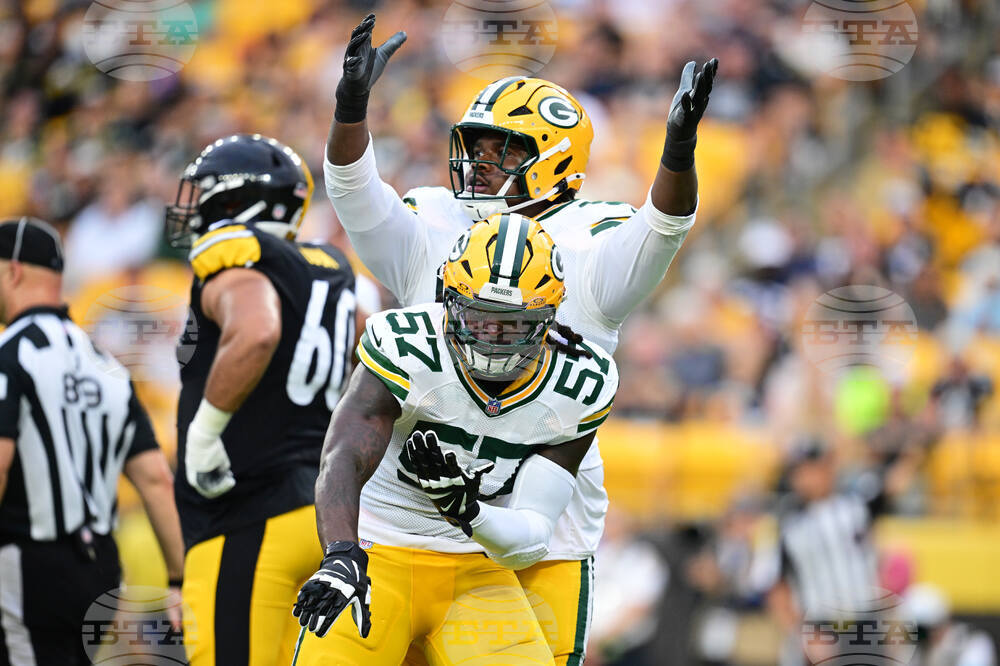 APTOPIX Green Bay Steelers Football