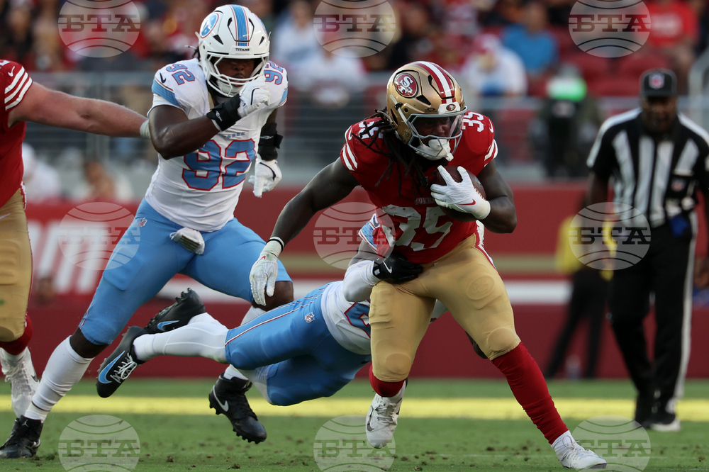 Titans 49ers Football