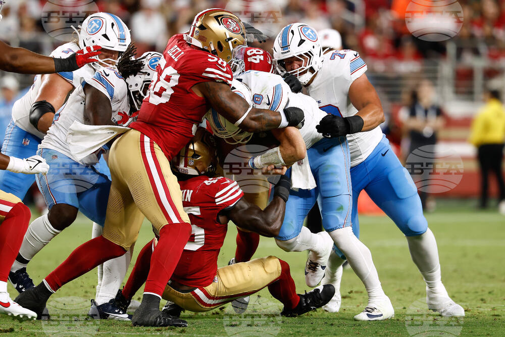 Titans 49ers Football