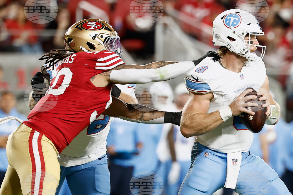 Titans 49ers Football