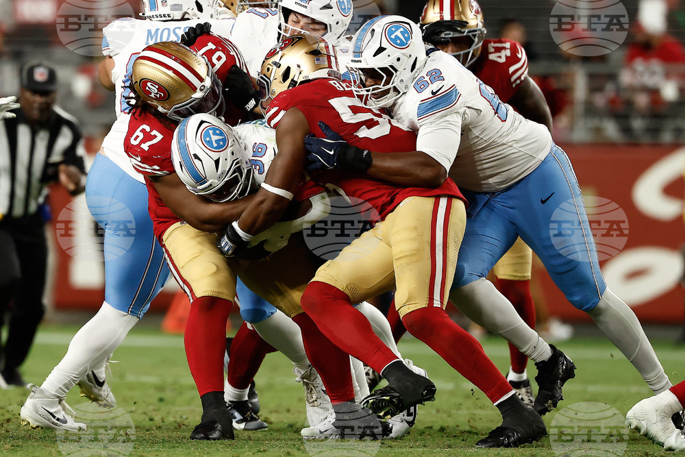 Titans 49ers Football