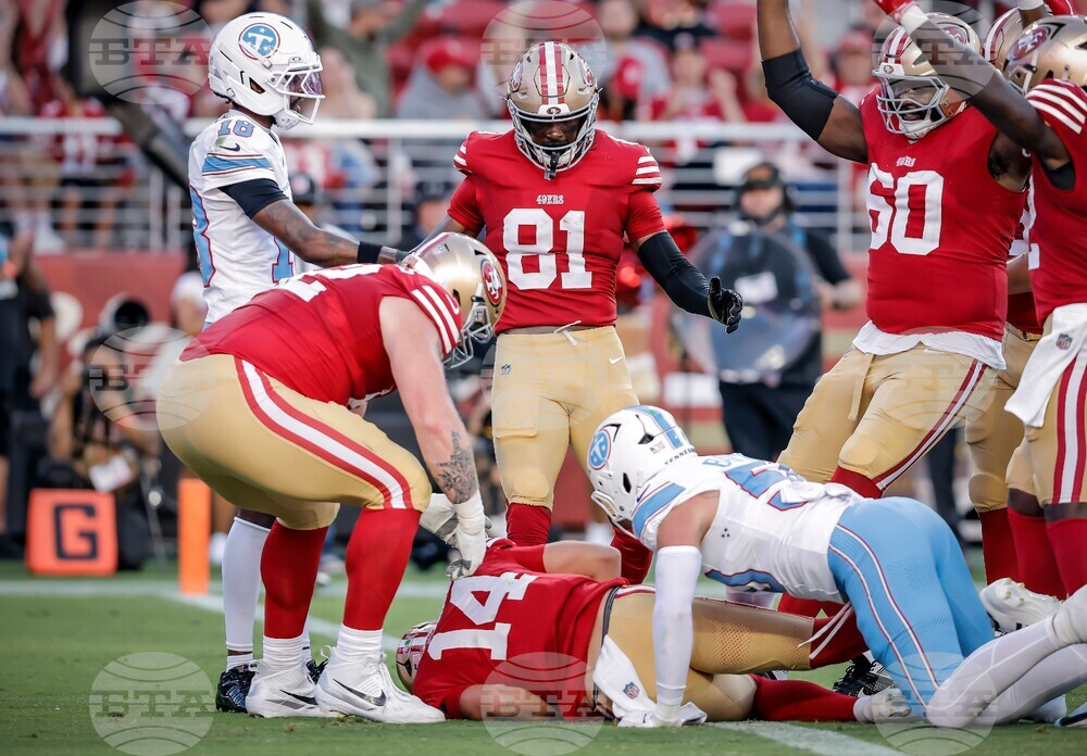 Titans 49ers Football