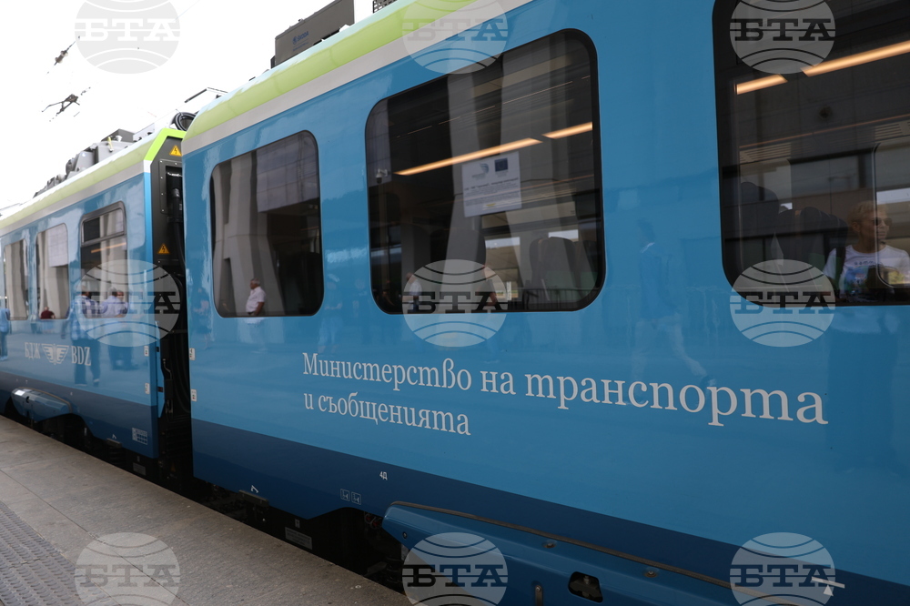 Централна железопътна гара София - нови електрически мотриси
