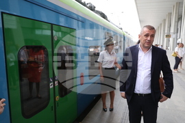 Централна железопътна гара София - нови електрически мотриси