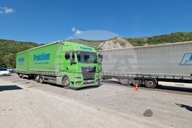 Търговище - специализирана полицейска операция - тежкотоварни автомобили