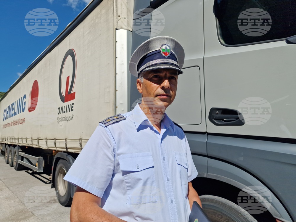 Търговище - специализирана полицейска операция - тежкотоварни автомобили