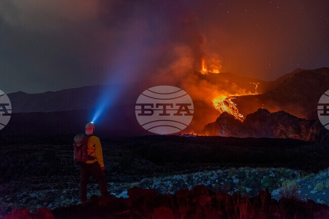 APTOPIX Italy Etna Volcano