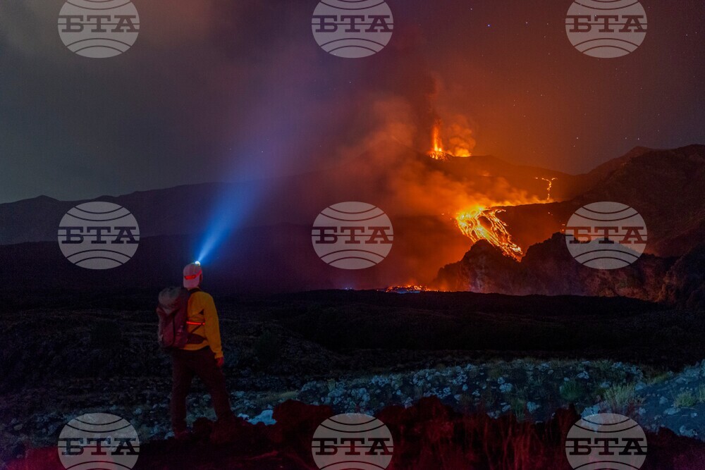 APTOPIX Italy Etna Volcano