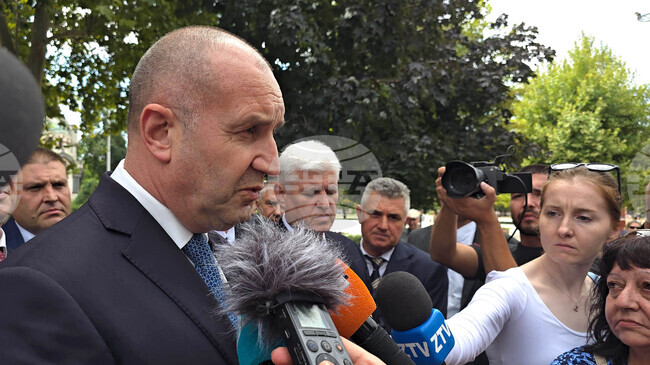 PM Radev in Pleven: We Took Risk with Higher Deficit This Year So There Would Be Solution to People's Problems