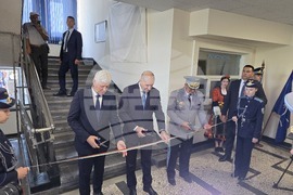 Плевен - Румен Радев - Изнесен комплекс за авиационно образование - барелефи - откриване