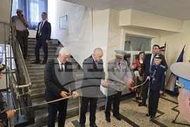 Плевен - Румен Радев - Изнесен комплекс за авиационно образование - барелефи - откриване