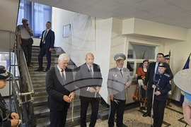 Плевен - Румен Радев - Изнесен комплекс за авиационно образование - барелефи - откриване