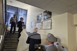 Плевен - Румен Радев - Изнесен комплекс за авиационно образование - барелефи - откриване