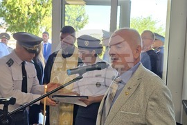 Плевен - Румен Радев - Изнесен комплекс за авиационно образование - барелефи - откриване