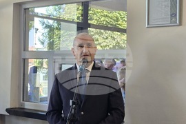 Плевен - Румен Радев - Изнесен комплекс за авиационно образование - барелефи - откриване