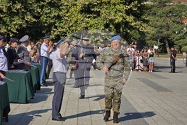 Плевен - Румен Радев - ВВВУ „Г. Бенковски“ - 75-и випуск - изпращане