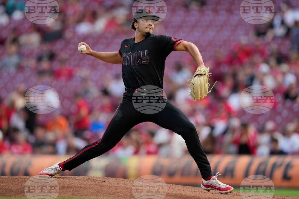 Marlins Reds Baseball