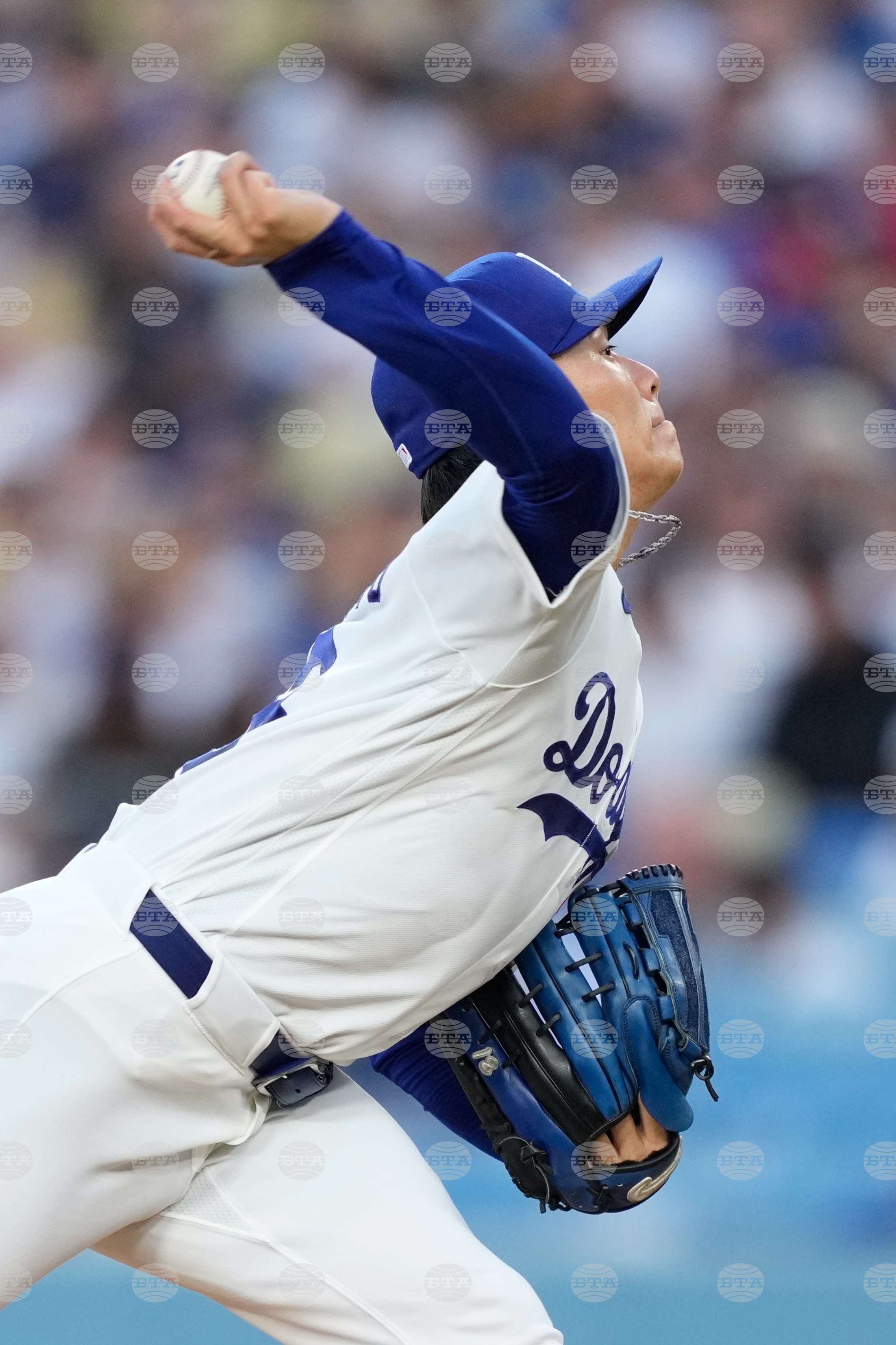 Brewers Dodgers Baseball