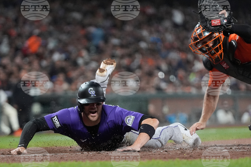 Rockies Giants Baseball