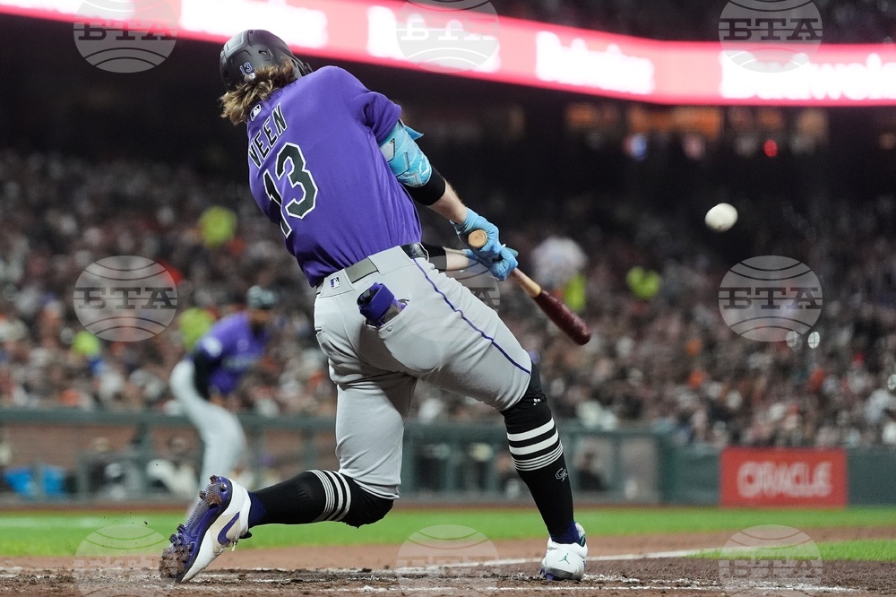 Rockies Giants Baseball