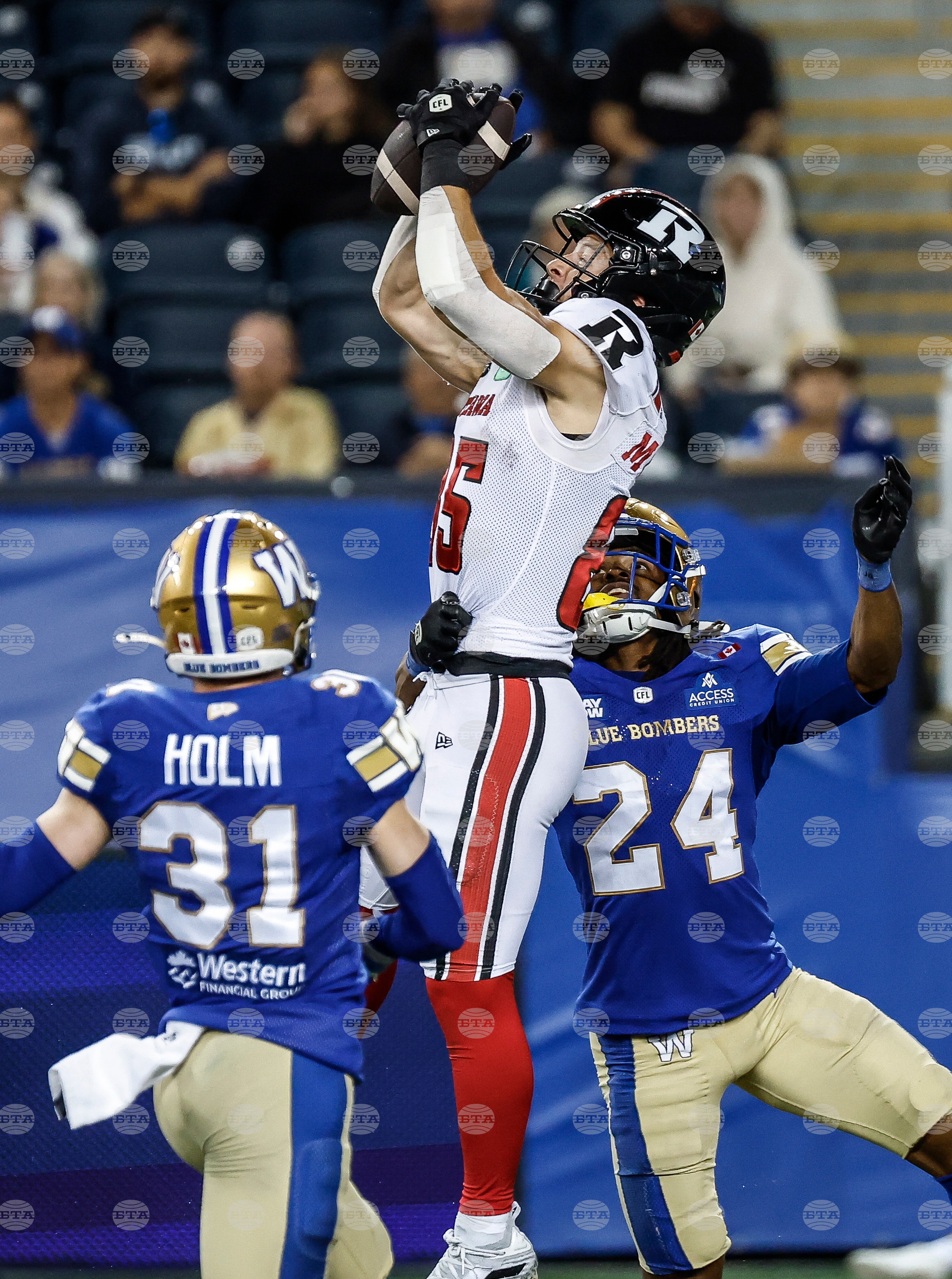 CFL Redblacks Blue Bombers Football