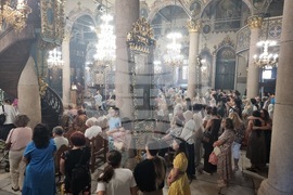 Пазарджик - Успение Богородично - храмов празник - литургия