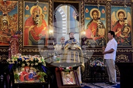 Сливен - литургия - храм „Света Богородица“