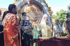 Кюстендил - храм „Успение Богородично“ - патриарх Даниил - празник