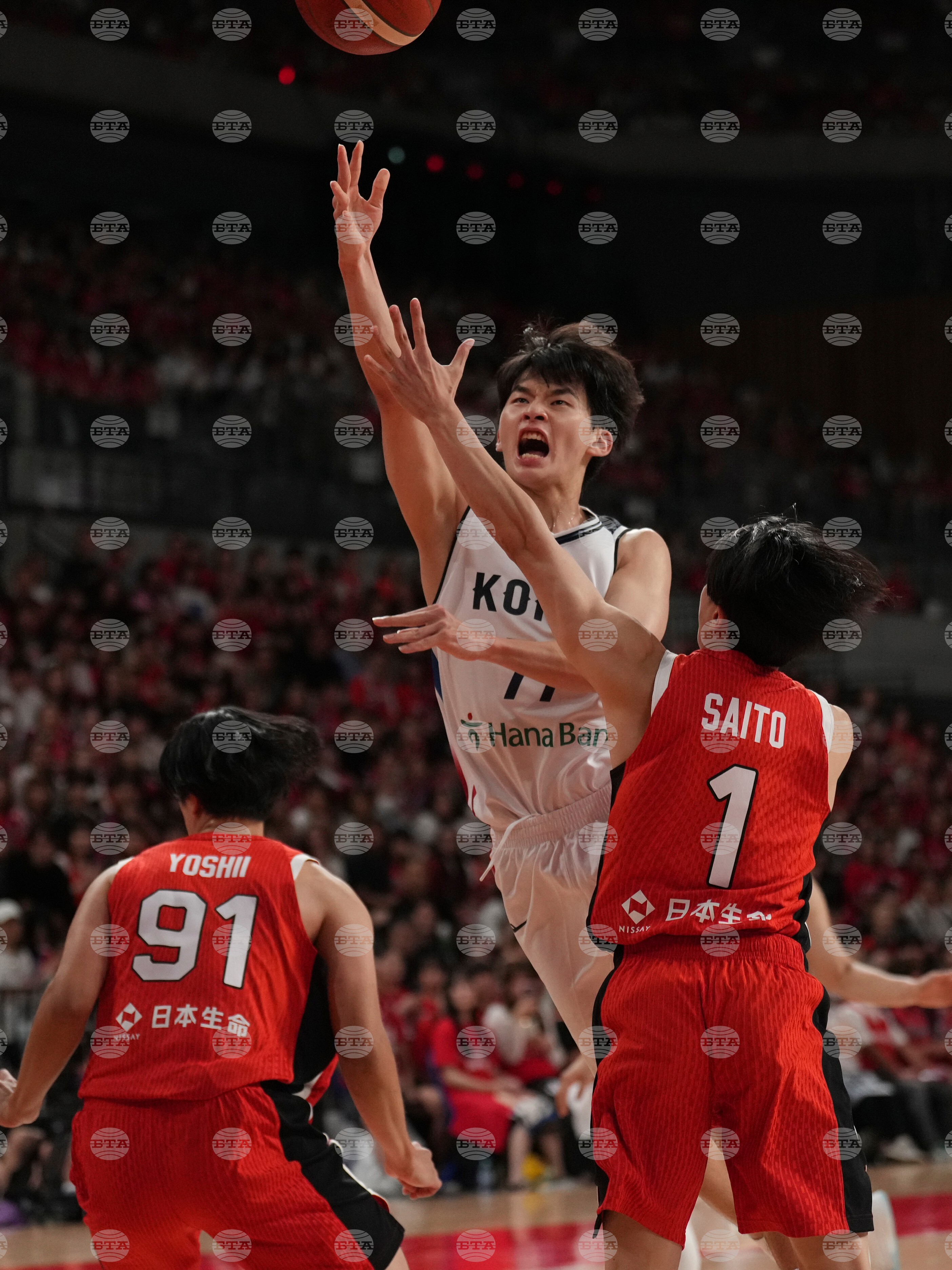 Japan South Korea Basketball