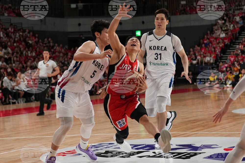 APTOPIX Japan South Korea Basketball