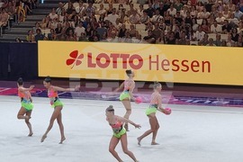 Германия - Световно първенство по художествена гимнастика - ансамбъл на България
