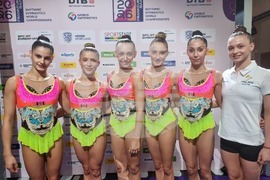 Германия - Световно първенство по художествена гимнастика - ансамбъл на България
