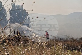 Курортен комплекс Слънчев бряг - пожар