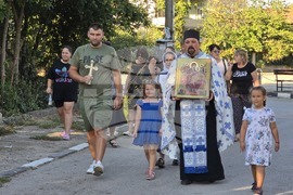 Село Антимово - Света Богородица „Всецарица“ - икона - посрещане