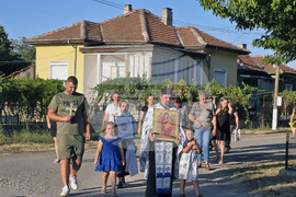 Село Антимово - Света Богородица „Всецарица“ - икона - посрещане
