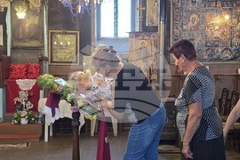 Село Антимово - Света Богородица „Всецарица“ - икона - посрещане