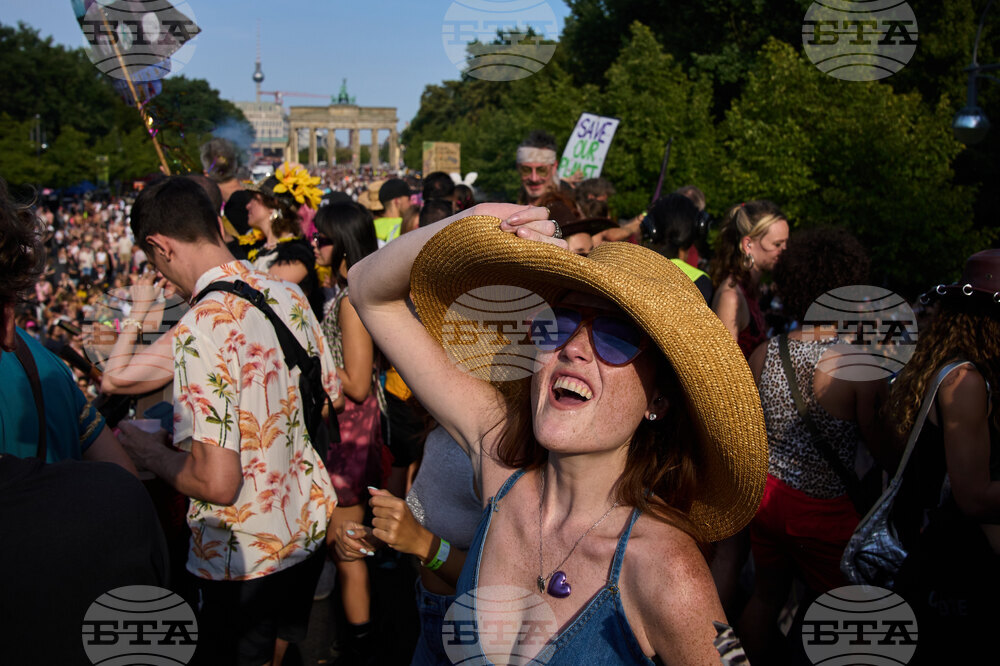 Germany Rave the Planet Techno Parade In Berlin