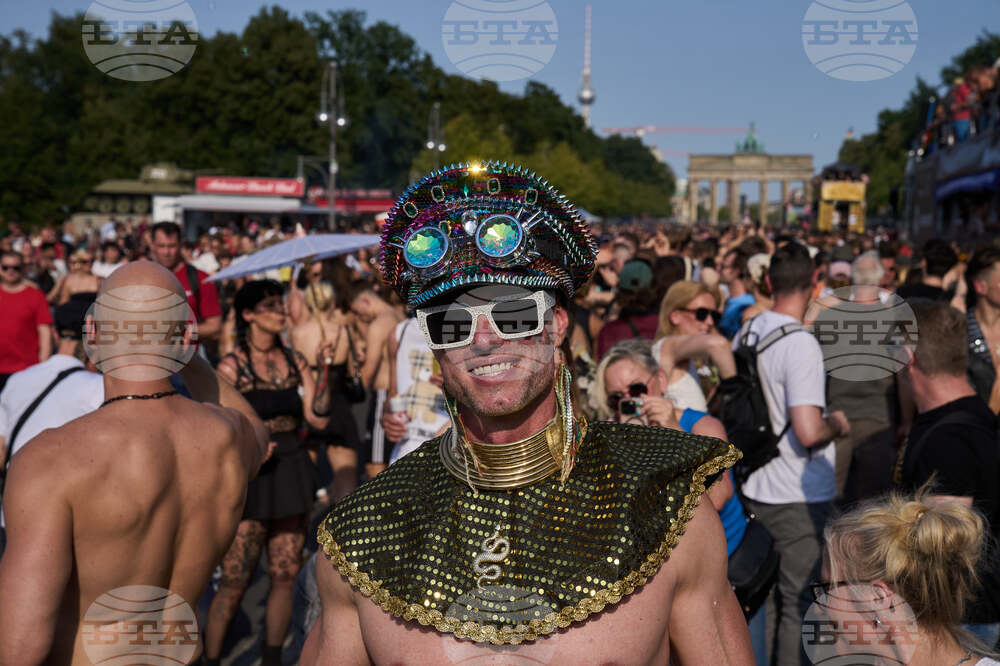 Germany Rave the Planet Techno Parade In Berlin