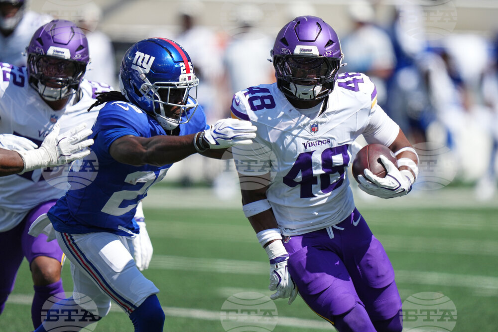 Vikings Giants Football